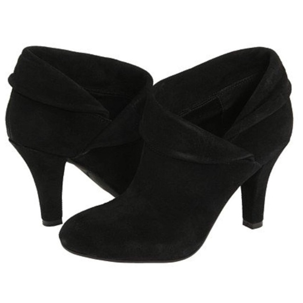 Suede booties